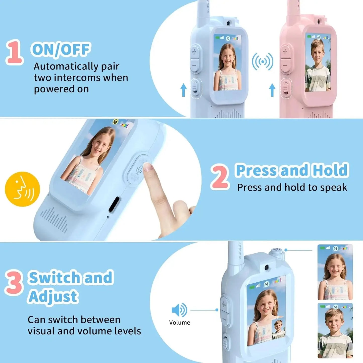 Video Walkie Talkie For Kids - Stay Connected, Play Anywhere